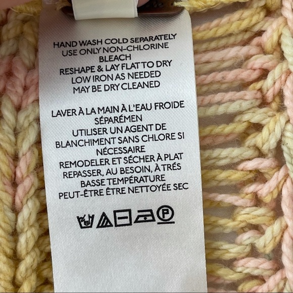 NWT Free People Honey Cable Pullover / Honeycomb - Picture 9 of 10